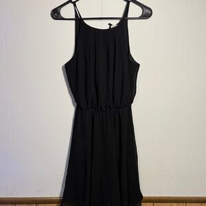 Elegant Black Sleeveless Dress